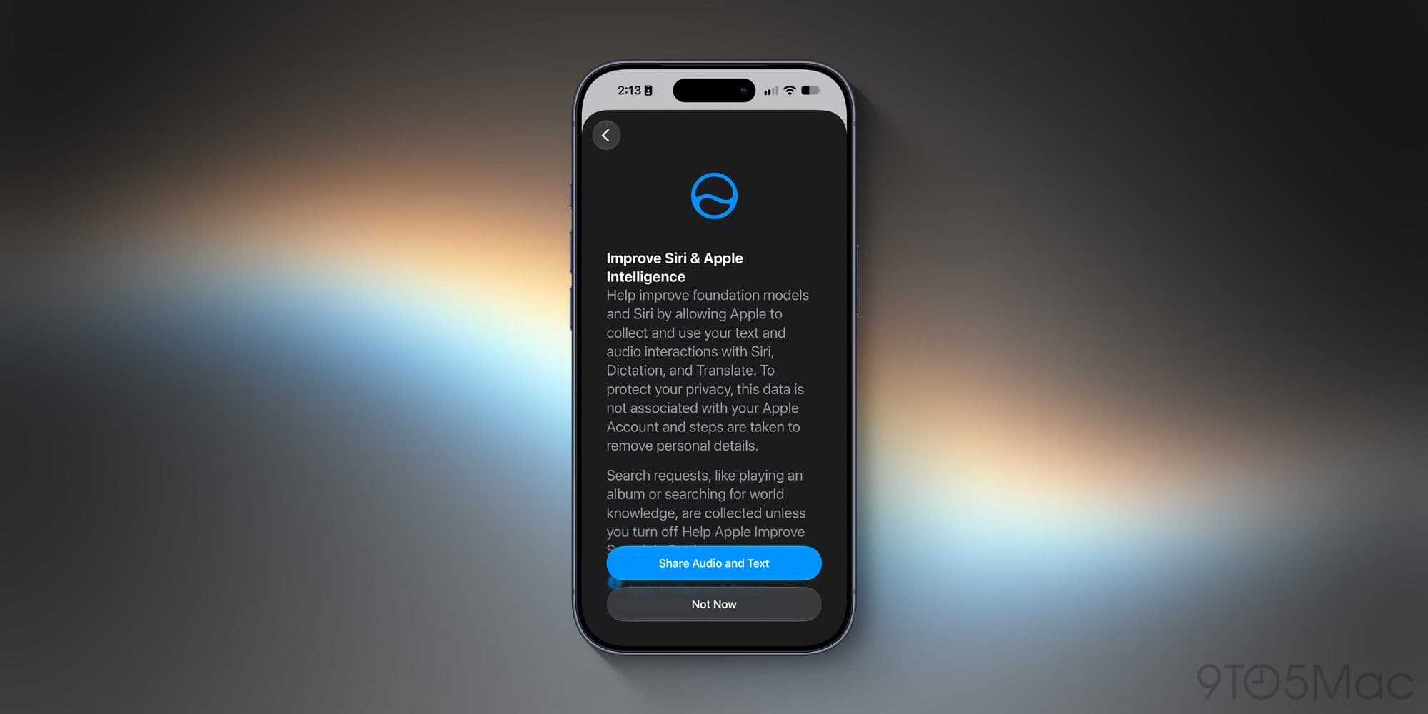iOS 27 adds new opt-in setting for sharing data to improve Apple’s Foundation Models