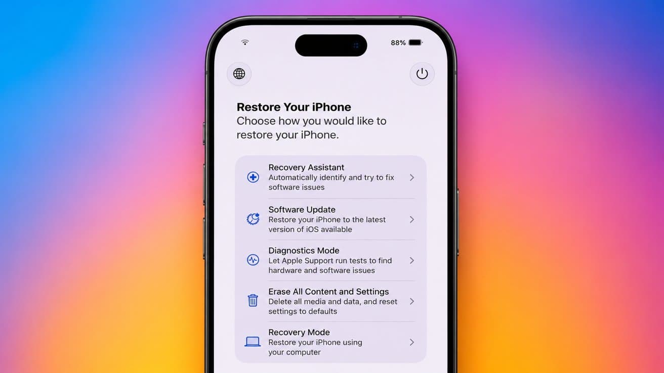 How to use iOS 27 Recovery Mode before erasing or restoring your iPhone