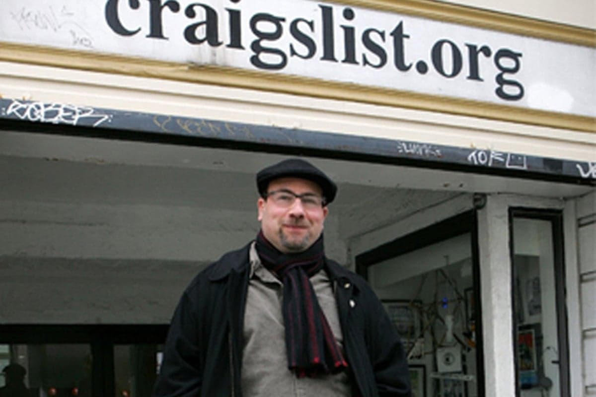 The founder of Craigslist has given away half a billion dollars