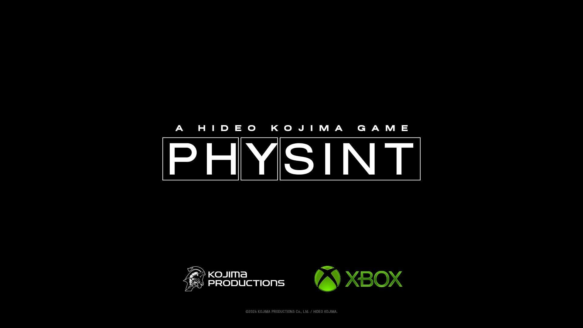 Xbox picks up Kojima’s Physint after PlayStation dropped it